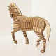 3D фигура "Конь", в разобранном виде