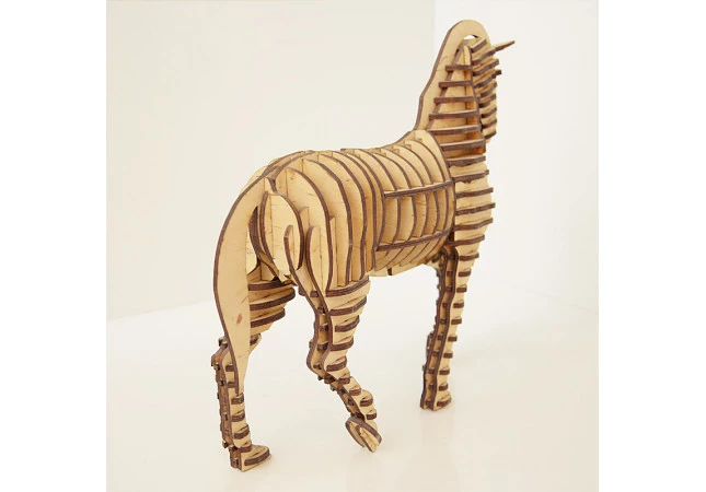 3D фигура "Конь", в собранном виде