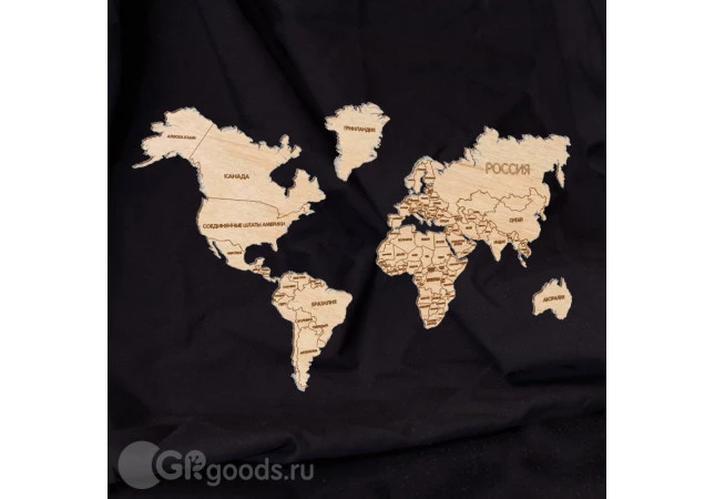 Картина "Карта мира"