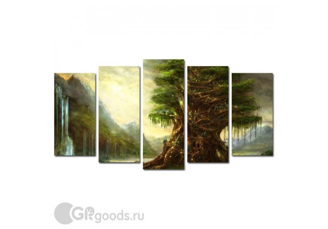 Модульные картины "Дерево"